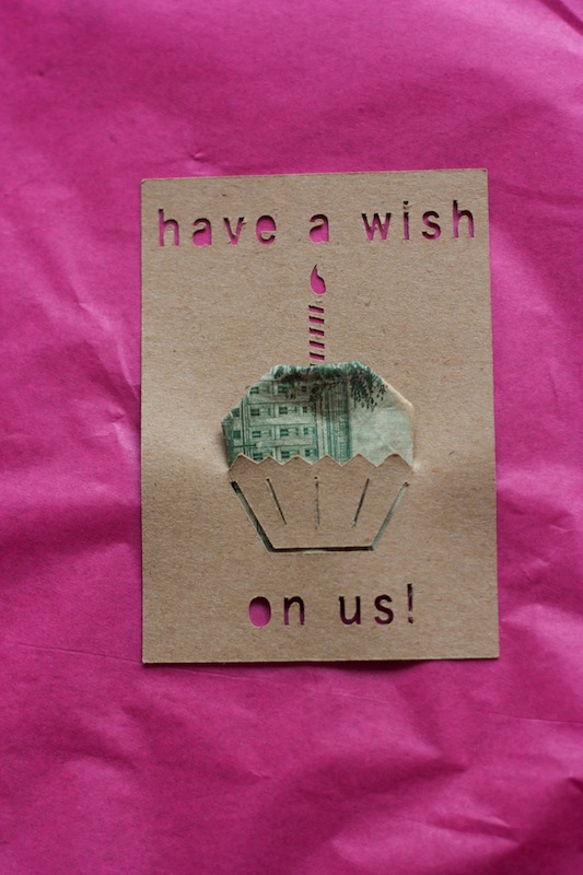 "Have a Wish" Gift Card DIY Live Free Creative Co