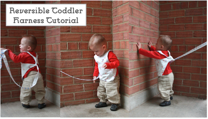 DIY Reversible Toddler Harness - Live Free Creative Co