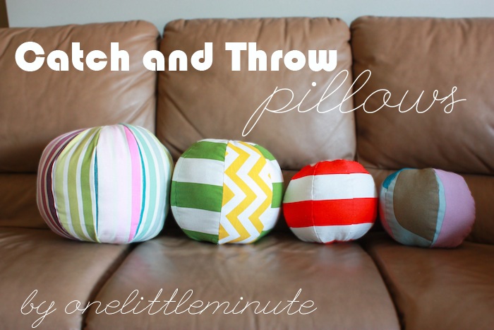 ball shaped throw pillows