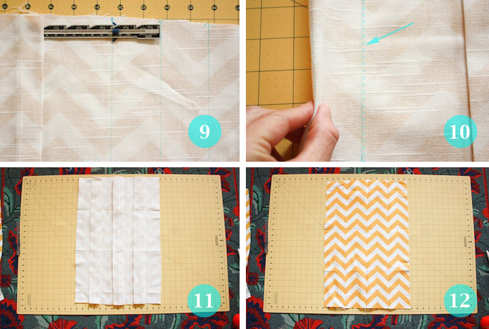 box pleat skirt tutorial