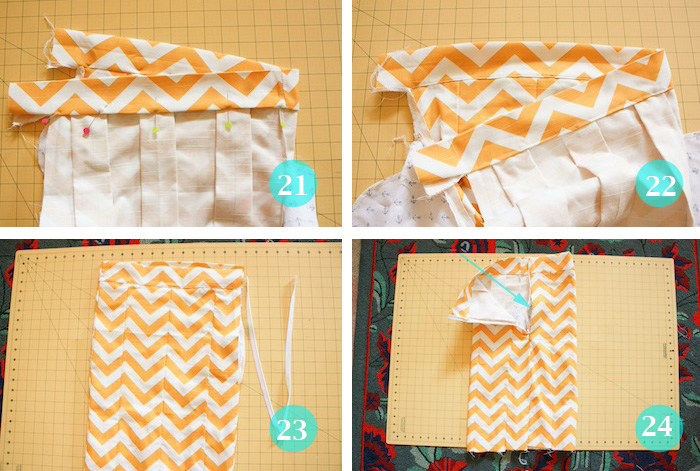 DIY: Perfect Box Pleat Skirt - Live Free Creative Co