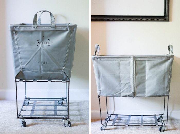 Canvas Laundry Basket