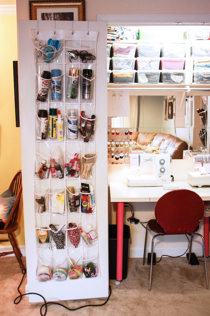 I converted a closet to a standup sewing station : r/sewing