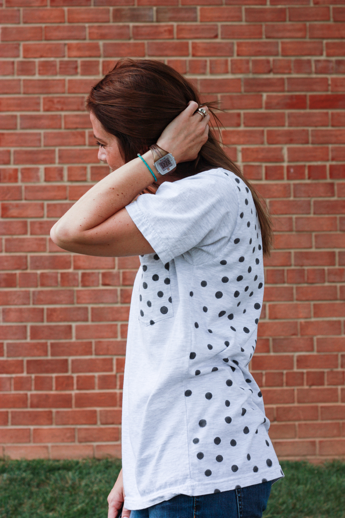 Polka Dot T-Shirt, DIY for Beginners