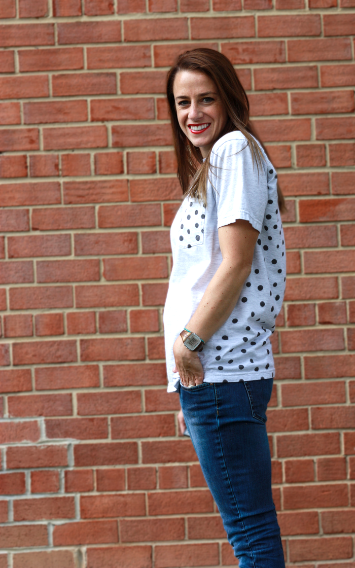 Polka Dot T-Shirt, DIY for Beginners