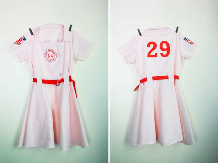 Adult Rockford Peaches Costume - A League of Their Own