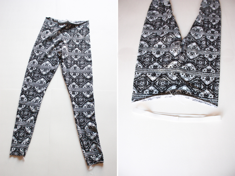 EASY 1-hour leggings! Step-by-step tutorial on how to draft and