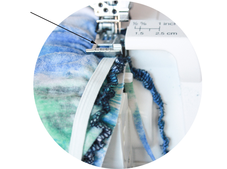 Serger Tips and Tricks - One Little Minute Blog - Layers