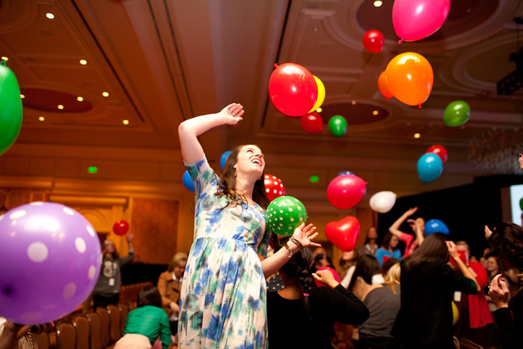 Alt Summit 2013 Balloon Party with Katie Soloker - One Little Minute Blog