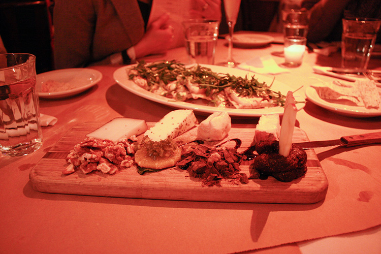 One Little Minute Blog-Birthday Trip-Pink Door Cheese Board