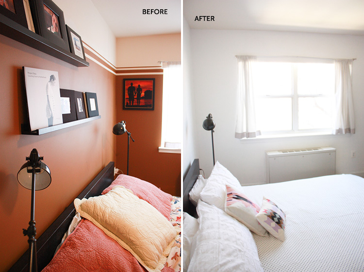 Simple Bedroom Redo-Window-One Little Minute Blog