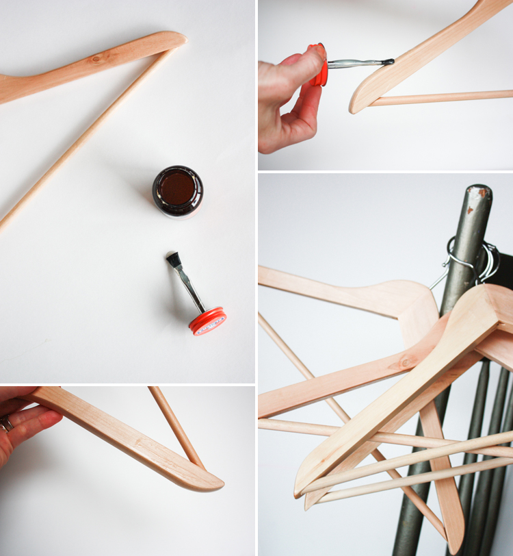 Diy wooden online hangers