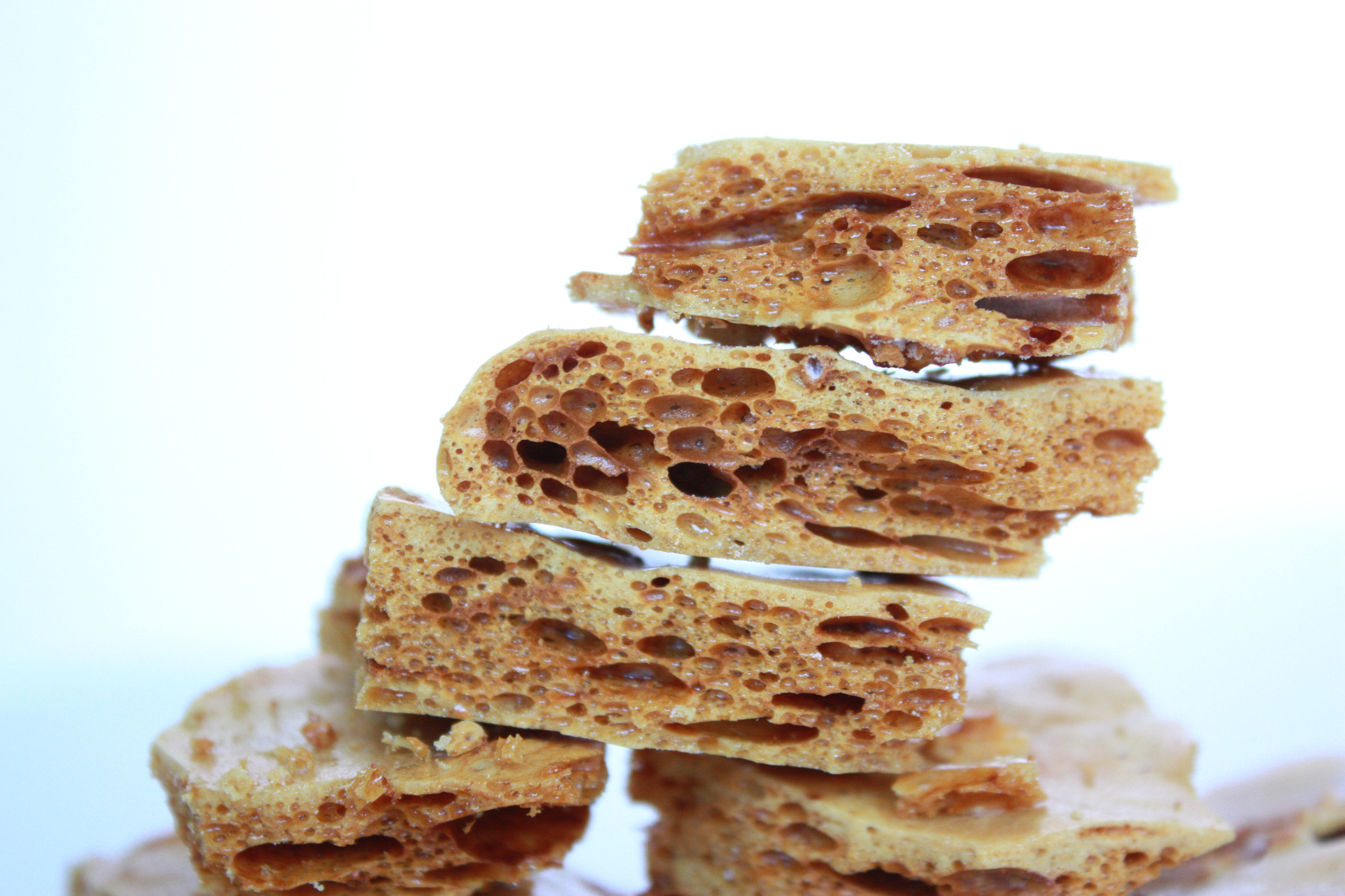 One Little Minute Blog- Homemade Honeycomb Candy