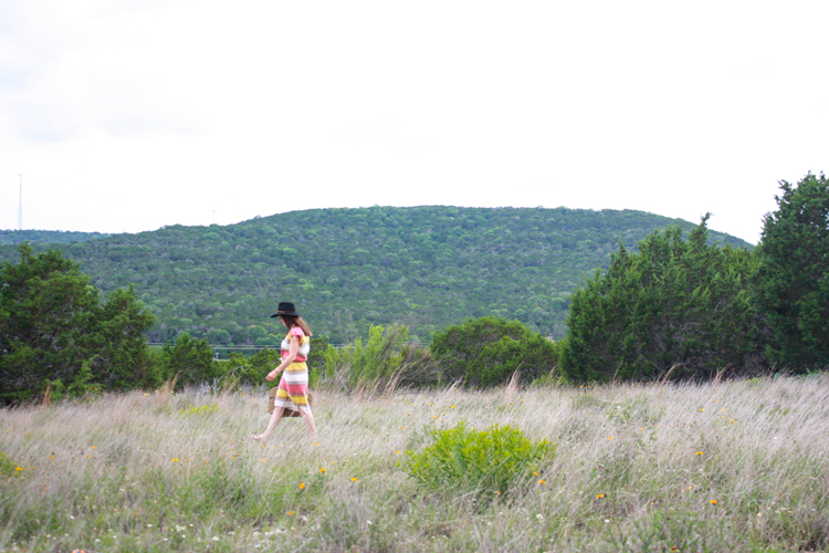 A Texas Summer Drawstring-Waist Box Dress - Live Free Creative Co