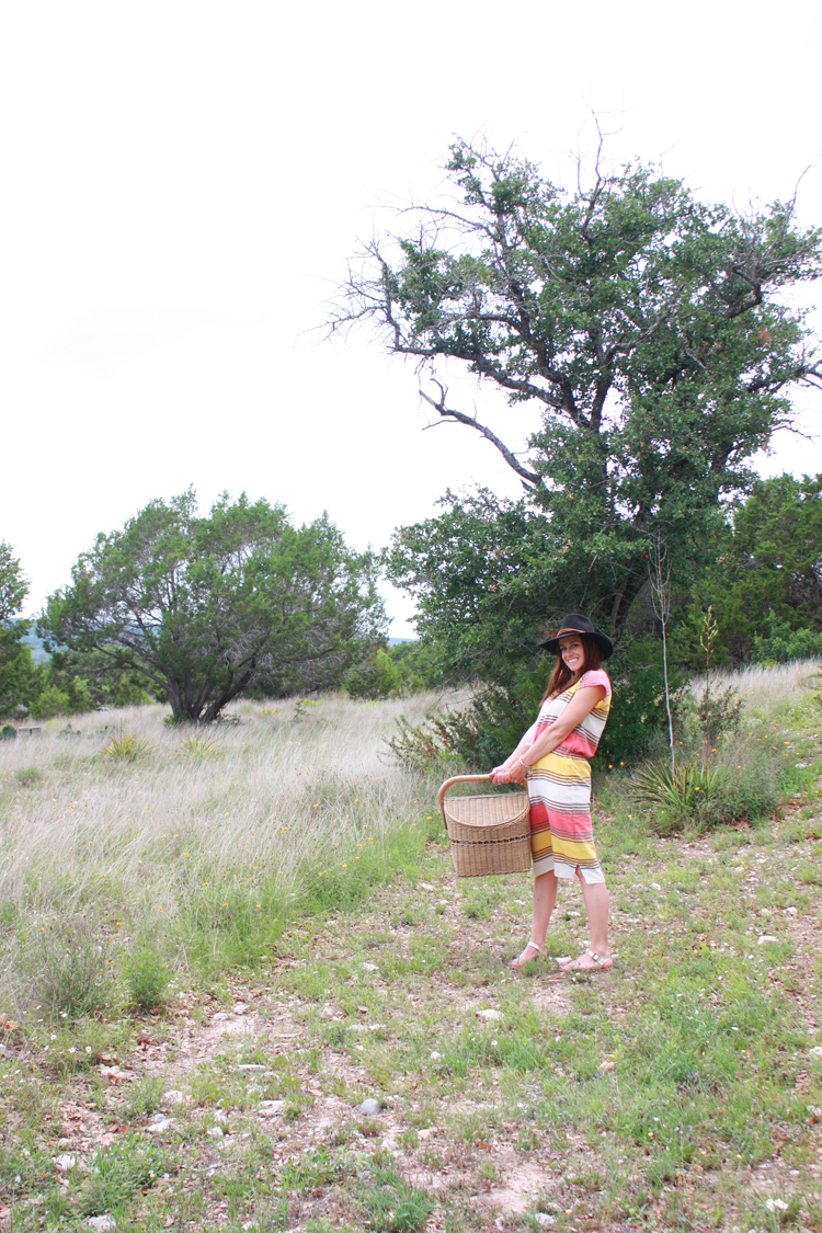 A Texas Summer Drawstring-Waist Box Dress - Live Free Creative Co