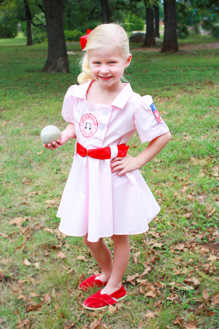 Rockford Peach Child Costume