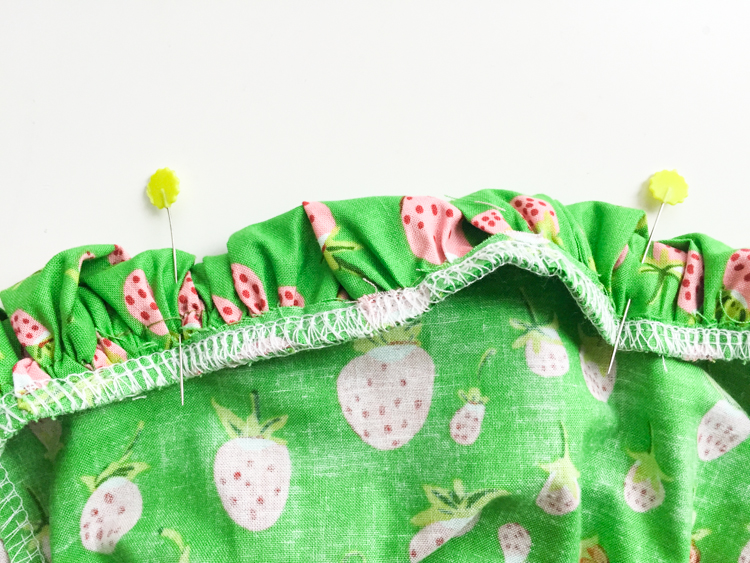 Gathered Bloomer Baby Skirt Tutorial- One Little Minute Blog-5