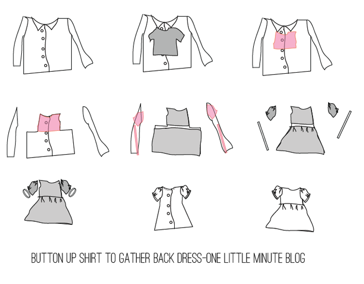 One Little Minute Blog-Button Up to Dress