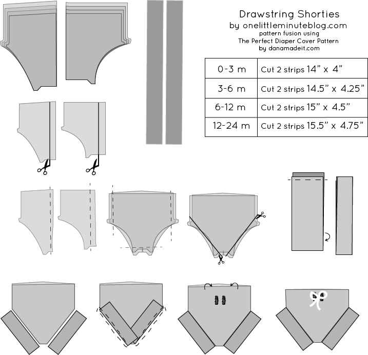 Baby Shorties Illustration