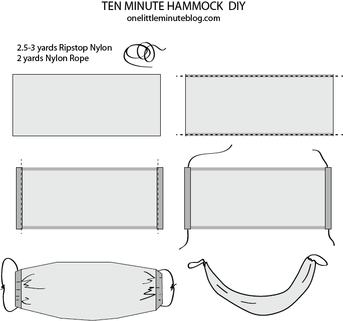 Ten Minute Hammock DIY