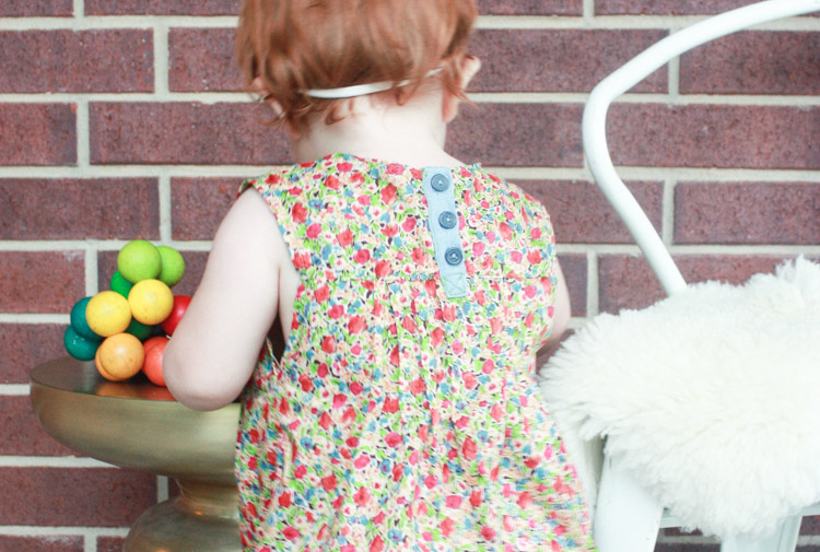 Floral Limon Top-One Little Minute Blog-1