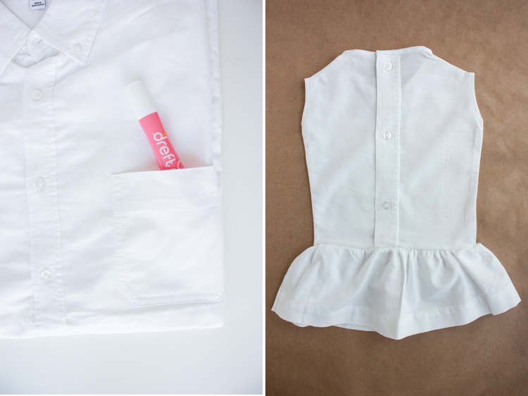 Men's Button Up to Baby Button Back Dress - One Little Minute