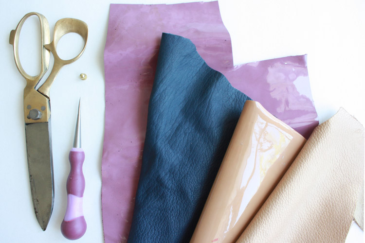 No Sew Leather Glasses Case-One Little Minute Blog-1