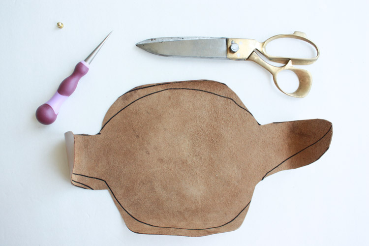No Sew Leather Glasses Case-One Little Minute Blog-2