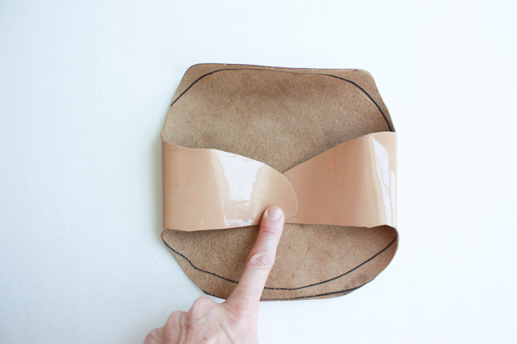 No Sew Leather Glasses Case-One Little Minute Blog-3
