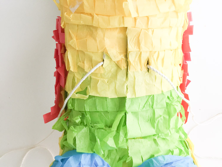 Pull String Piñata DIY-One Little Minute Blog-10