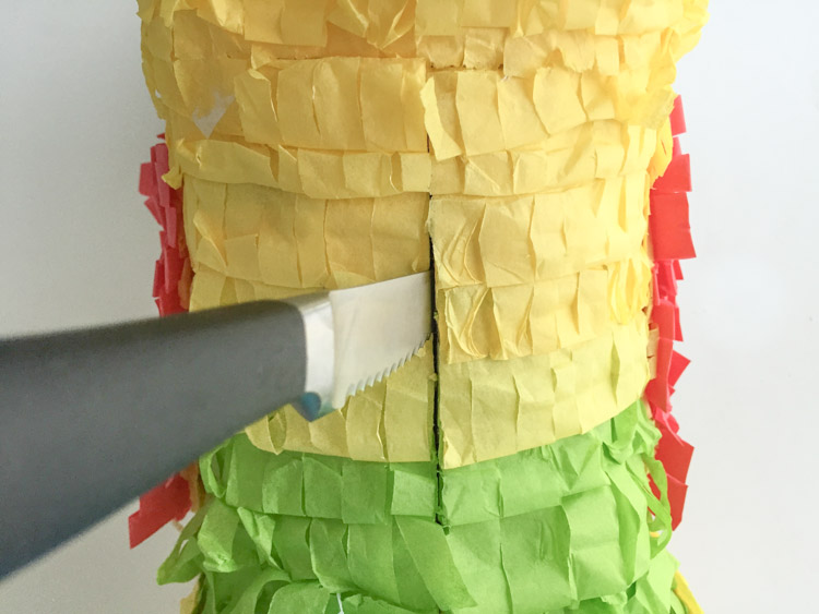 Pull String Piñata DIY-One Little Minute Blog-4