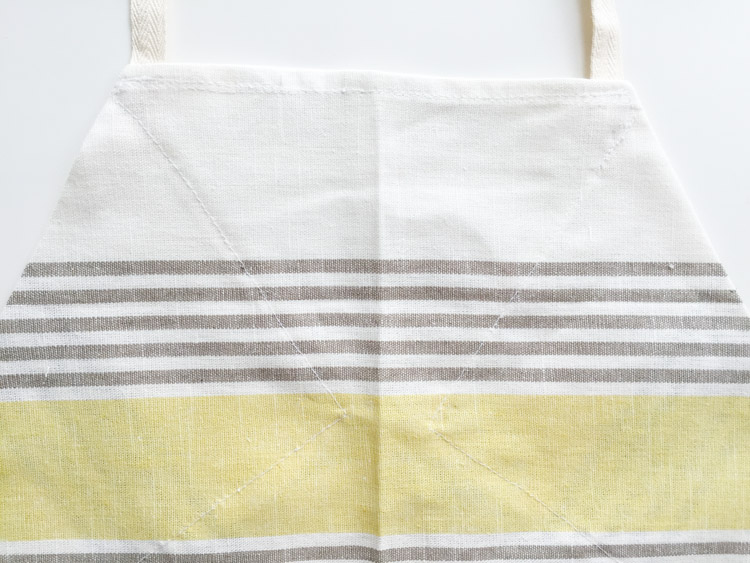 Tea Towel Apron-One Little Minute Blog-10