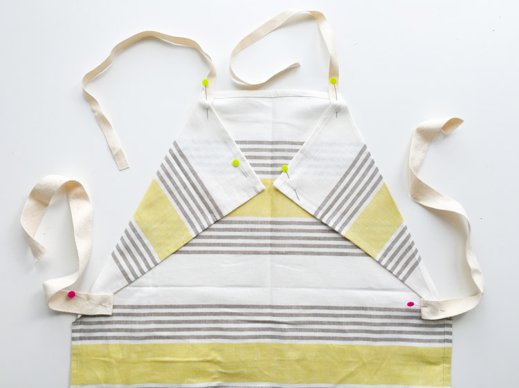 Tea Towel Apron-One Little Minute Blog-8