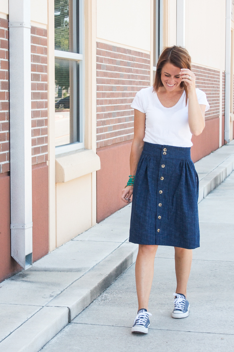 Anywhere Skirt-One Little Minute Blog-8