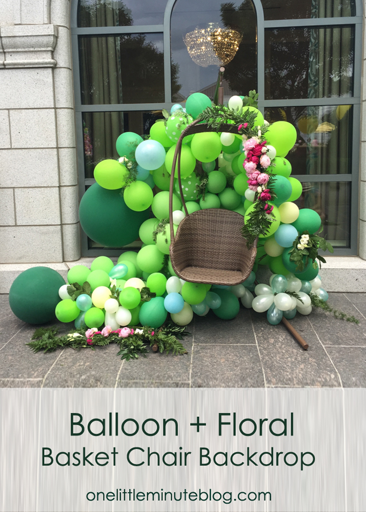 Balloon Basket Chair Backdrop-One Little Minute Blog-1
