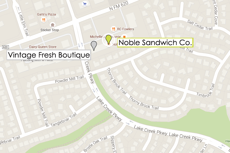 Around Austin-Noble Sandwich + Vintage Fresh