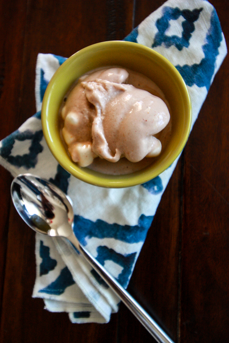 Choconanutttermallow Ice Cream Recipe- One Little Minute Blog-5