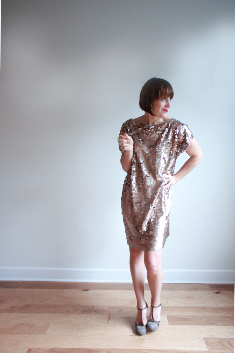 Great Gatsby Dress DIY - One Little Minute Blog 10