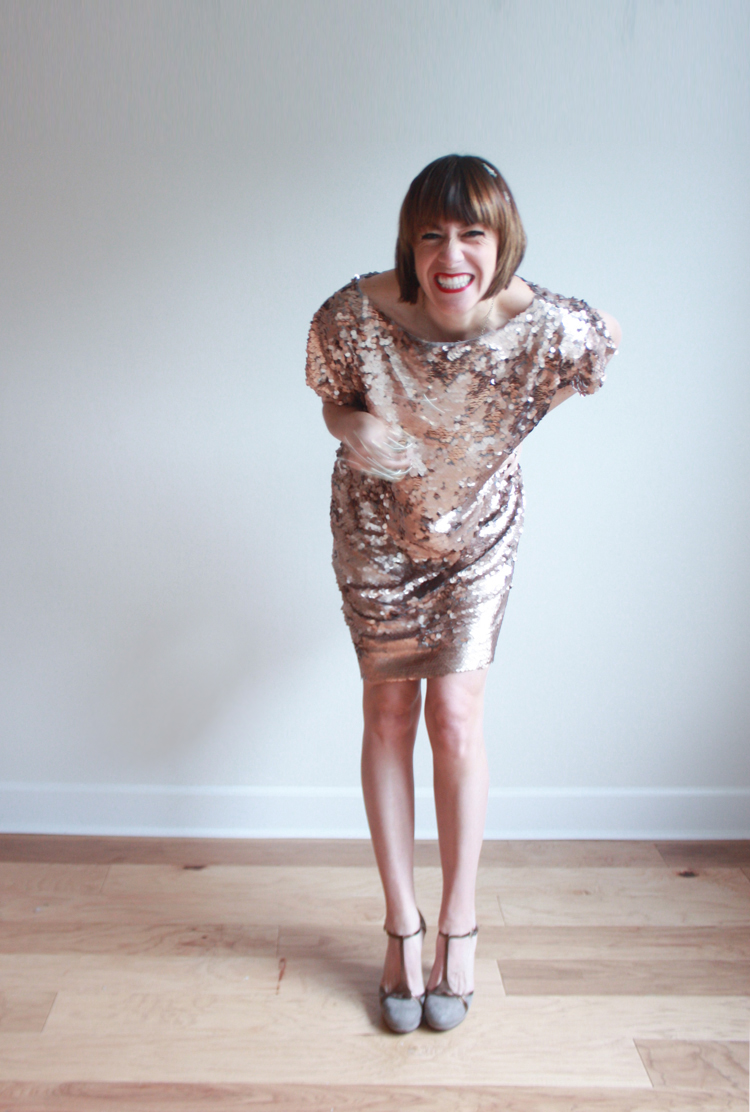 Great Gatsby Dress DIY - One Little Minute Blog 2