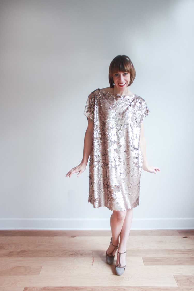 Great Gatsby Dress DIY - One Little Minute Blog2