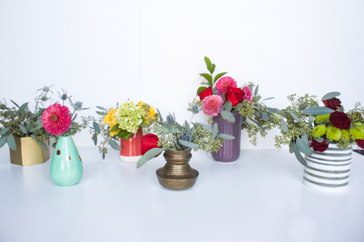 Grocery Store Flower Arrangement DIY-One Little Minute Blog-17