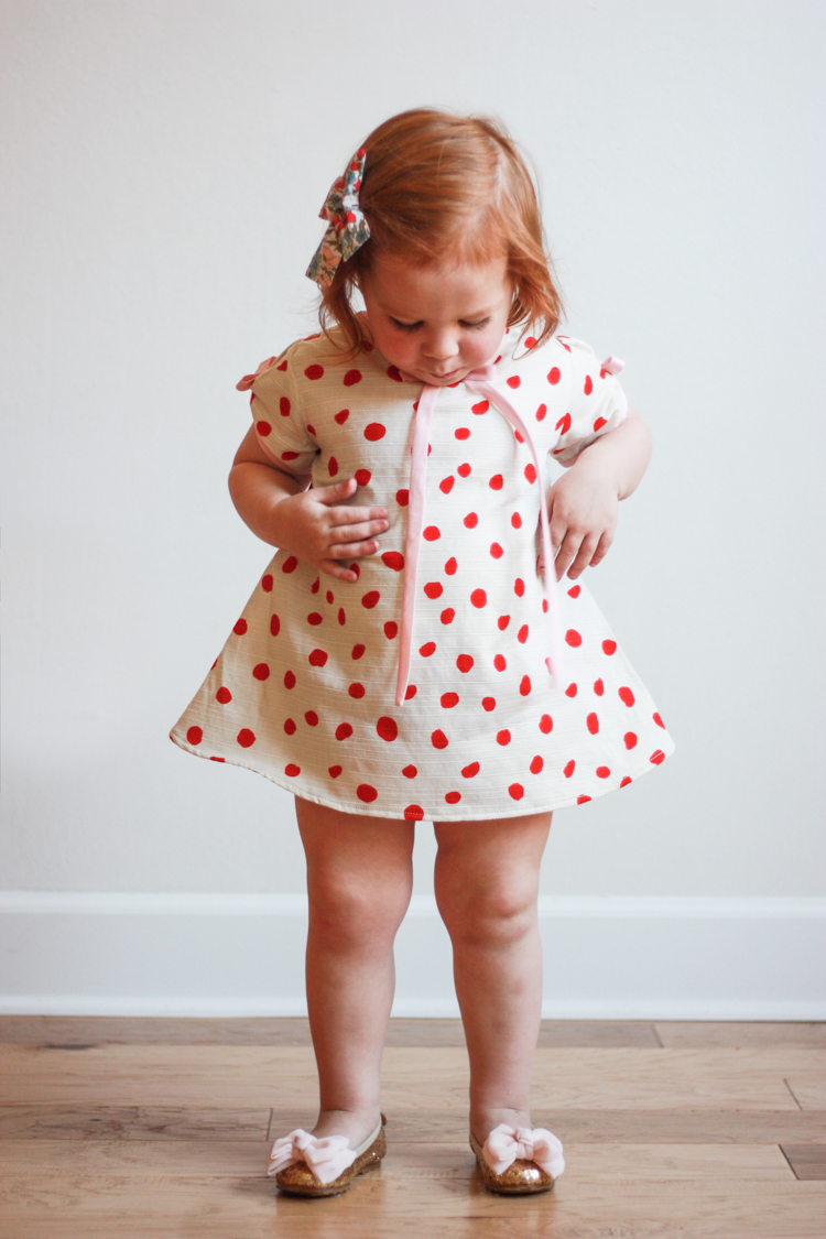 Valentine's Day Dress - One Little Minute Blog-7