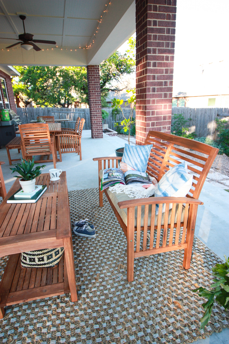 Bringing Inside Out to the Patio- One Little Minute Blog-16