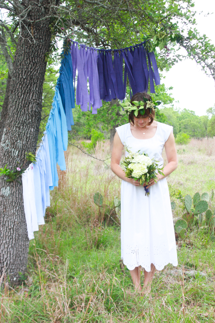 DIY Ombre Fabric Strip Banner- Miranda Anderson-7