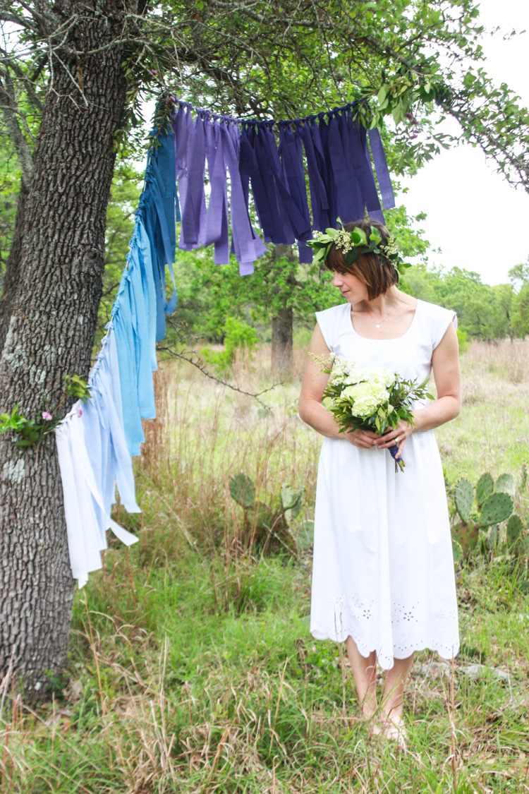 DIY Ombre Fabric Strip Banner- Miranda Anderson-9