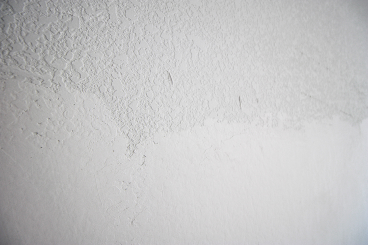Jackalope Wallpaper over Textured Walls- One Little Minute Blog-8