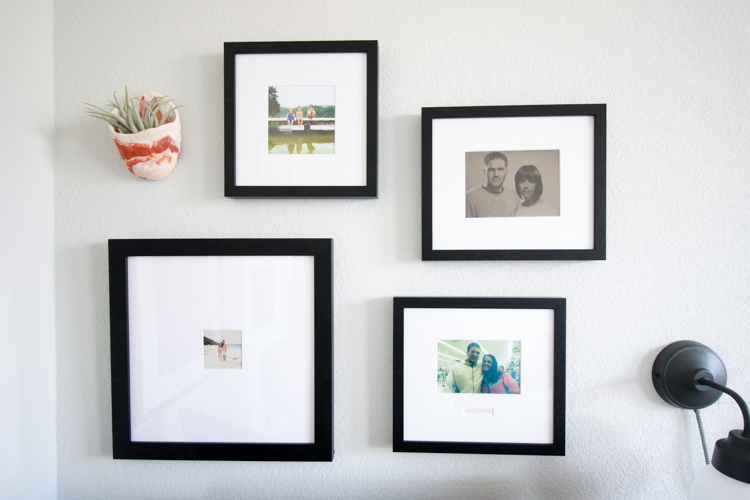 Small office in Master Bedroom -- Father's Day with Framebridge- One Little Minute Blog-6