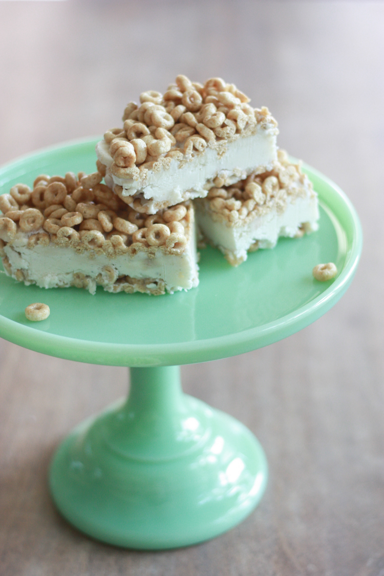 Cheerios Ice Cream Bars - One Little Minute Blog-12