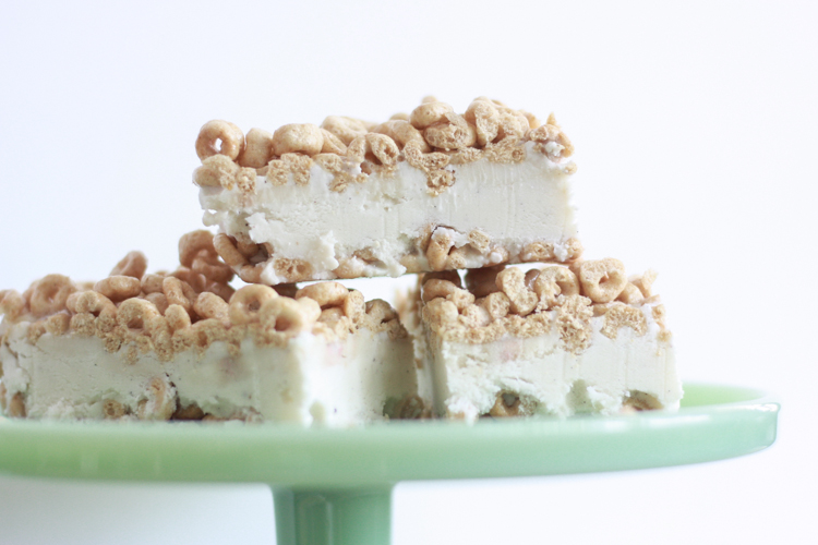 Cheerios Ice Cream Bars - One Little Minute Blog-13