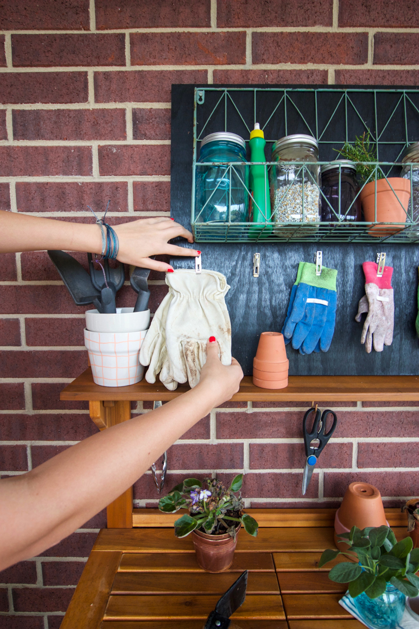Garden Glove Rack DIY - Miranda Anderson for World Market-16